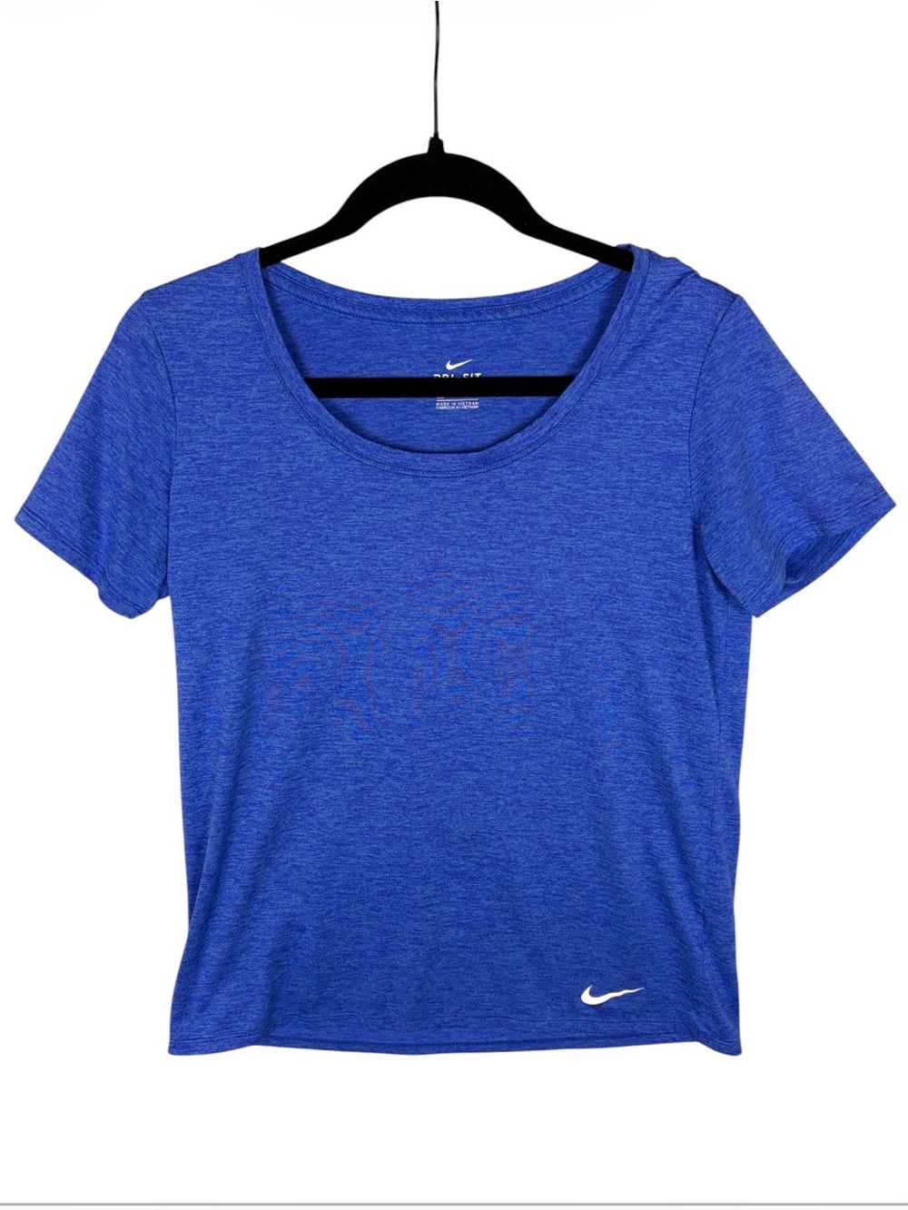Nike Dri-FIT Blue Heather Performance Tee Women’s M